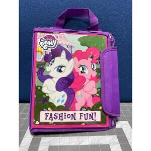 MY LITTLE PONY STORY BOOK DRESS UP MAGNETIC DOLLS WARDROBE CASE 2016 Incomplete